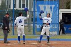 Baseball vs Nichols  Wheaton College Baseball vs Nichols College. - Photo By: KEITH NORDSTROM : Wheaton, baseball